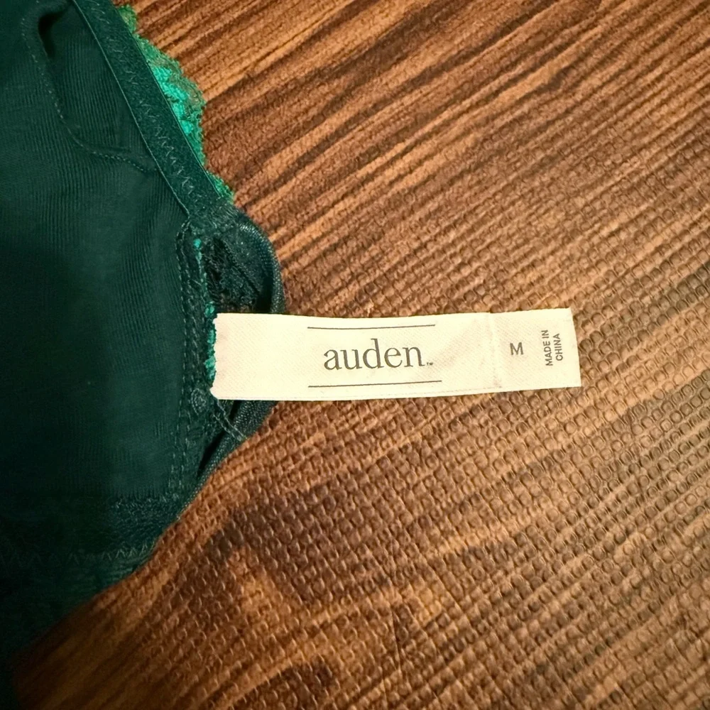 Auden Emerald Lace Bralette - M - Picture 4 of 8